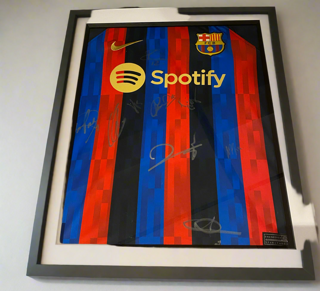 Barcelona Women Multi Signed Shirt