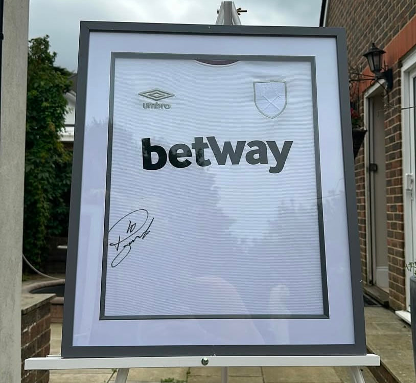 Frames for football shirts and more