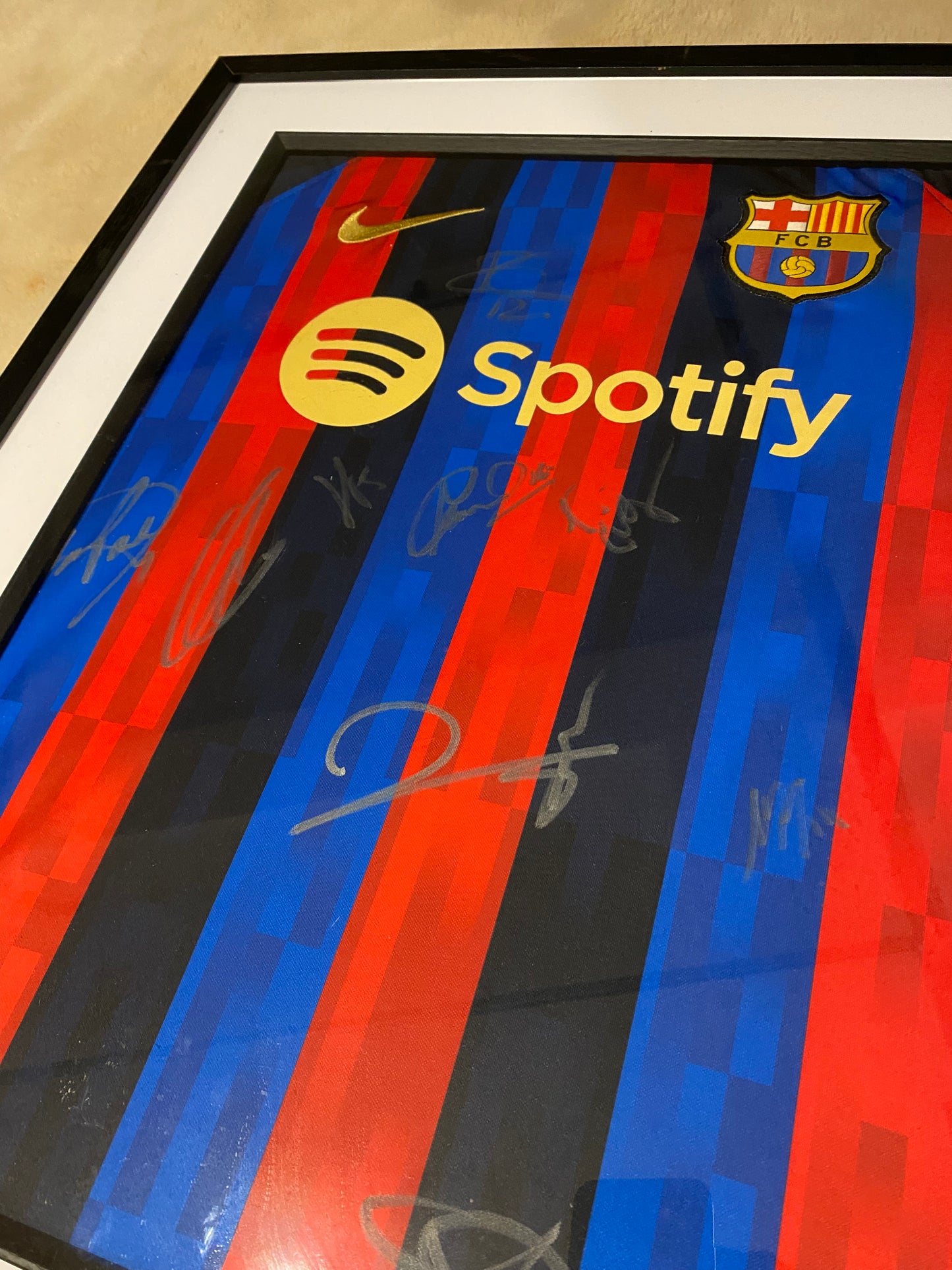 Barcelona Women Multi Signed Shirt