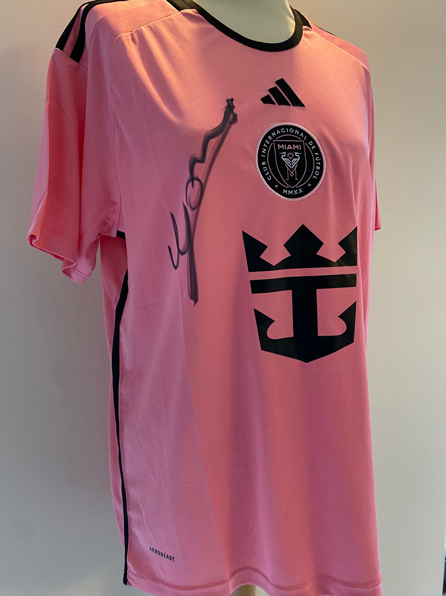 Diego Gómez hand signed inter Miami 23-24 home shirt