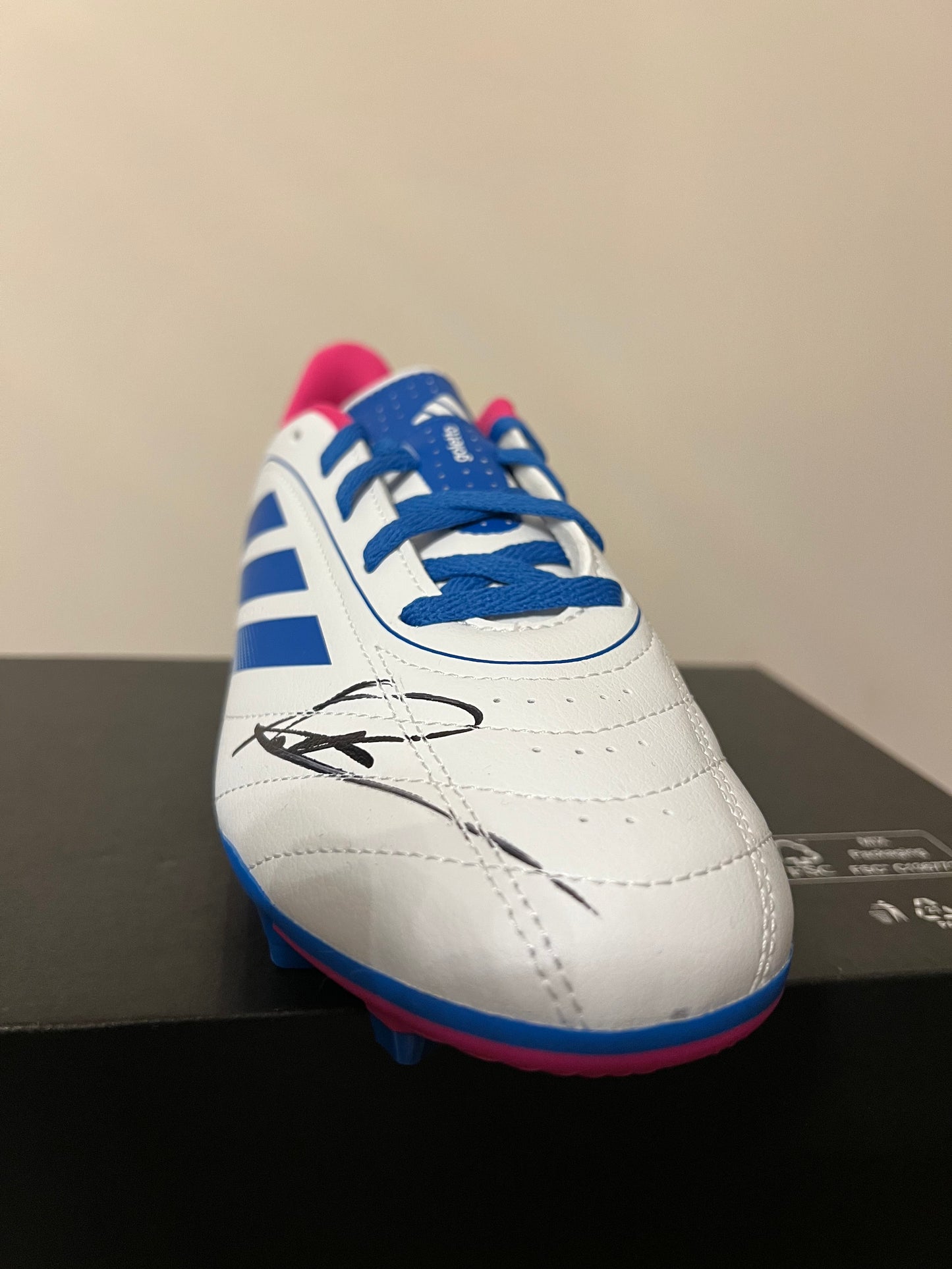 Robin Koch hand signed football boot