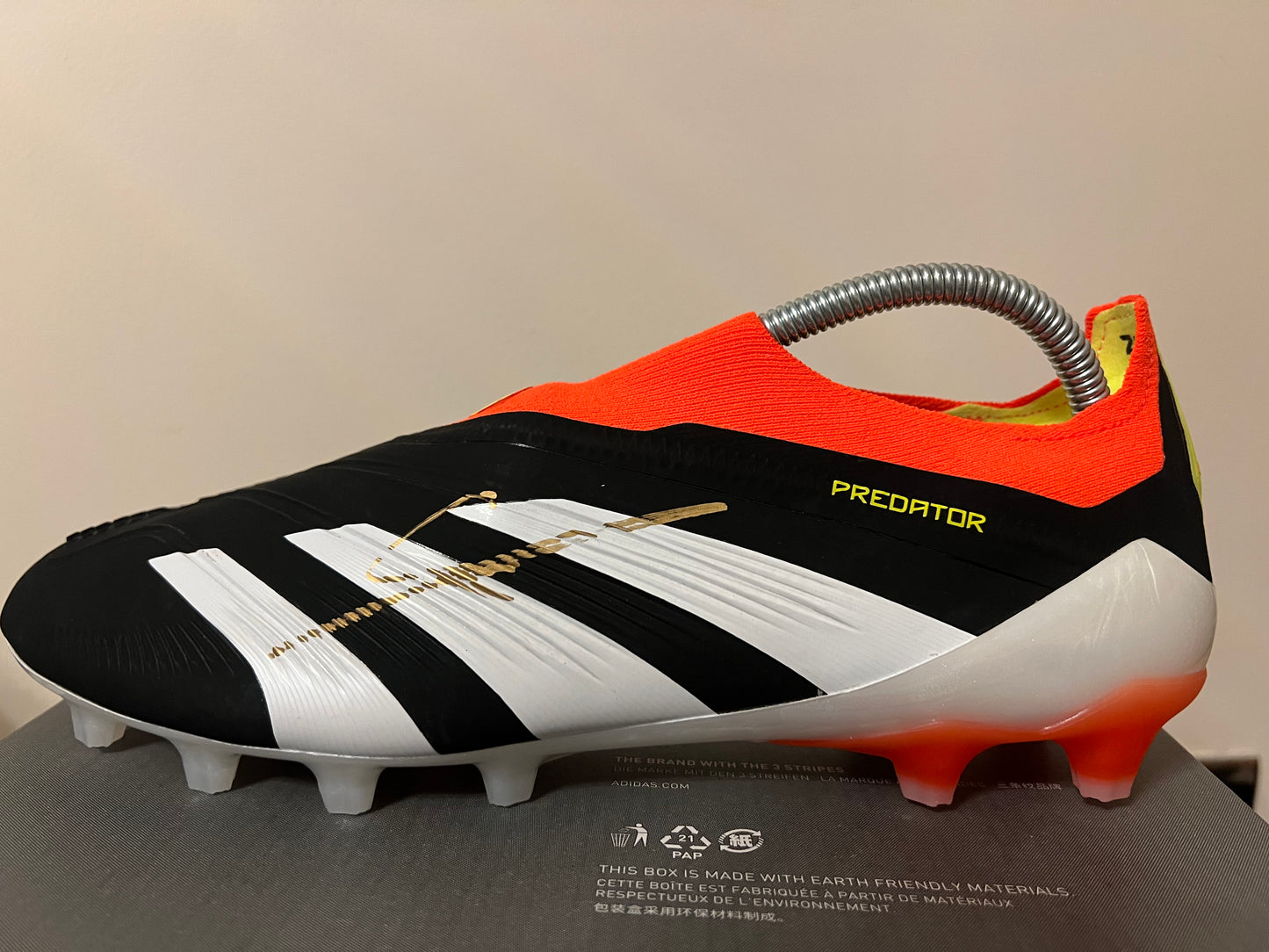 Mario gotze hand signed adidas football boot