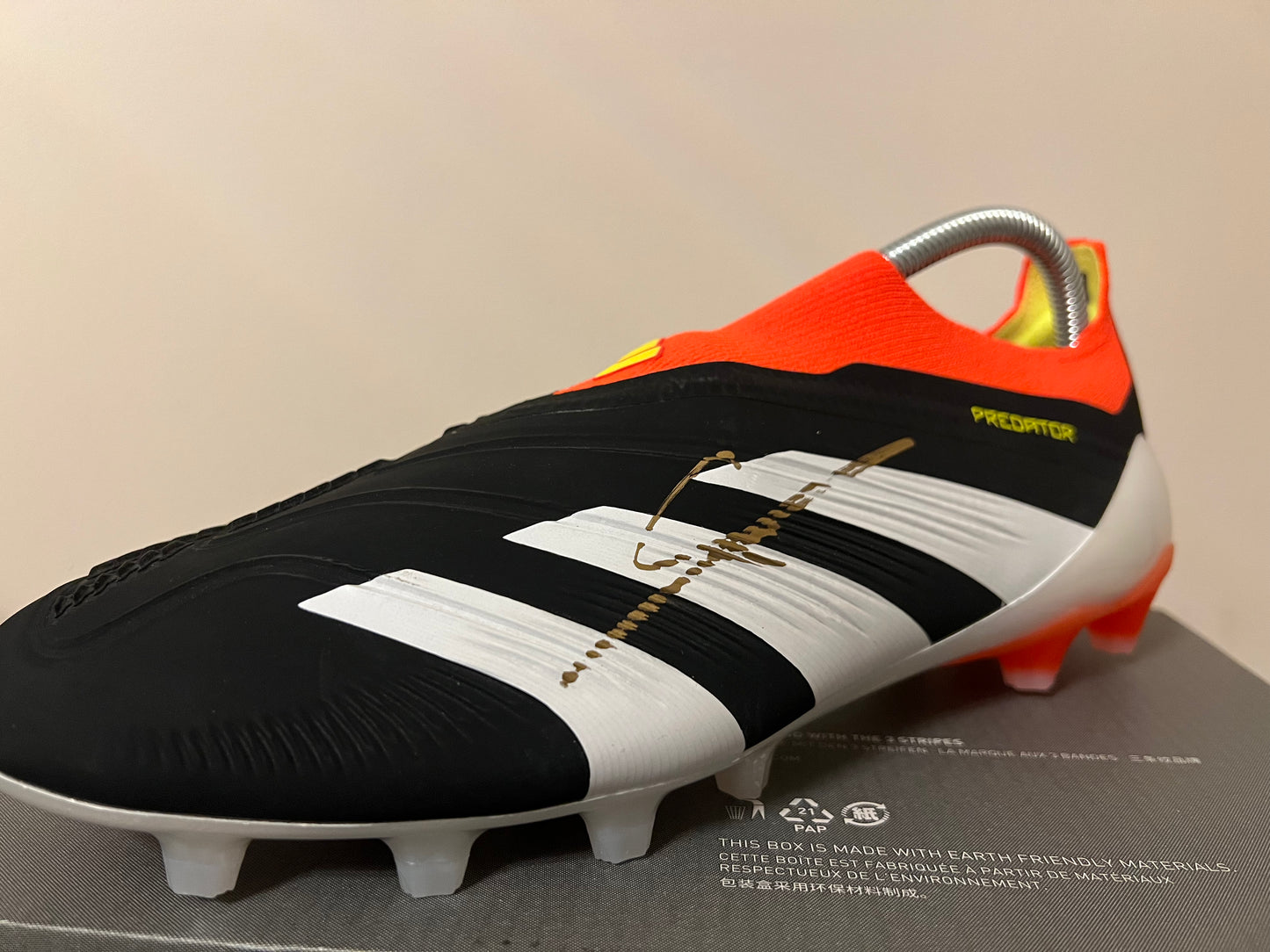 Mario gotze hand signed adidas football boot