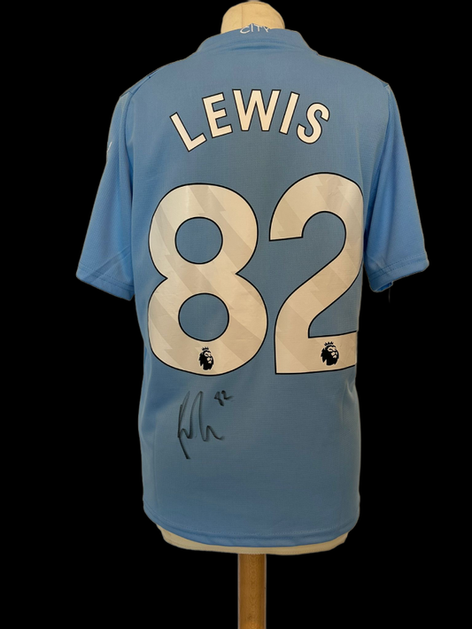 Rico Lewis Signed Shirt