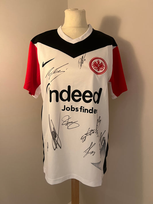 Eintracht Frankfurt multi signed shirt