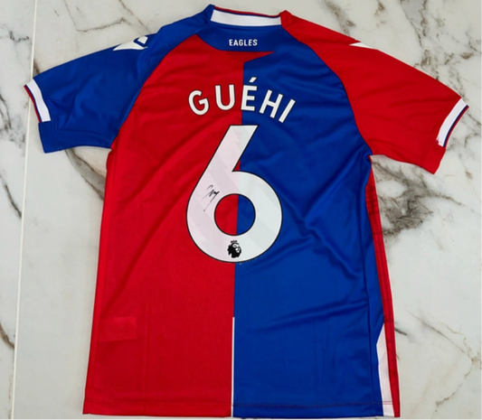 Marc guehi Crystal Palace signed shirt