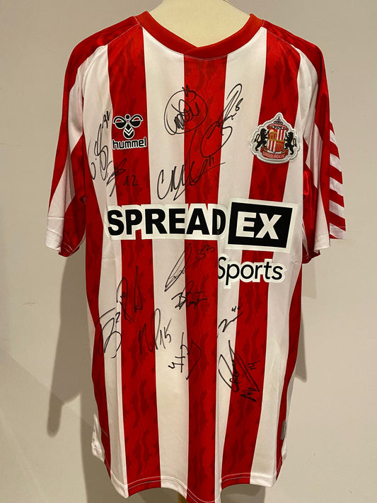 Signed Sunderland Team Shirt 2024