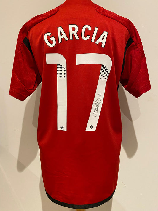 Signed Lucia Garcia Manchester United Women Shirt