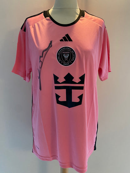 Diego Gómez hand signed inter Miami 23-24 home shirt