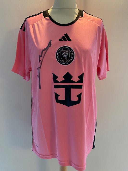 Diego Gómez hand signed inter Miami 23-24 home shirt