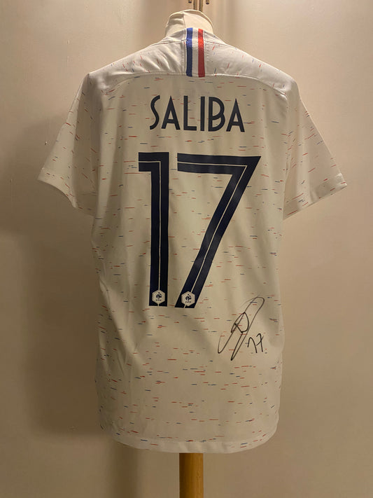 William saliba hand signed France  shirt