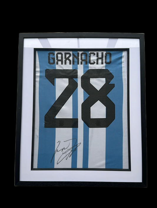 Signed Garnacho Shirt